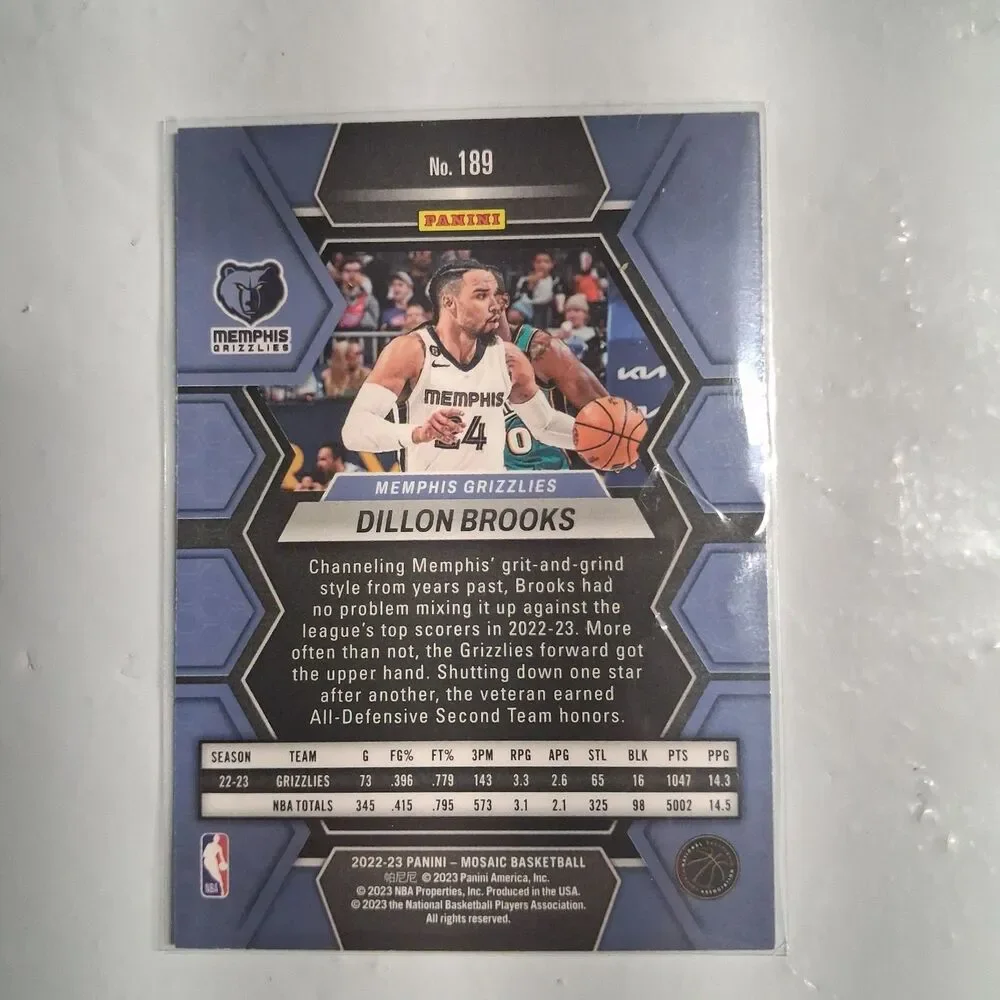 2022-23 Panini Mosaic - Dillon Brooks #189